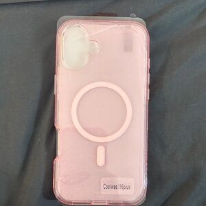 16us Rugged Pink Glitter Phone Case